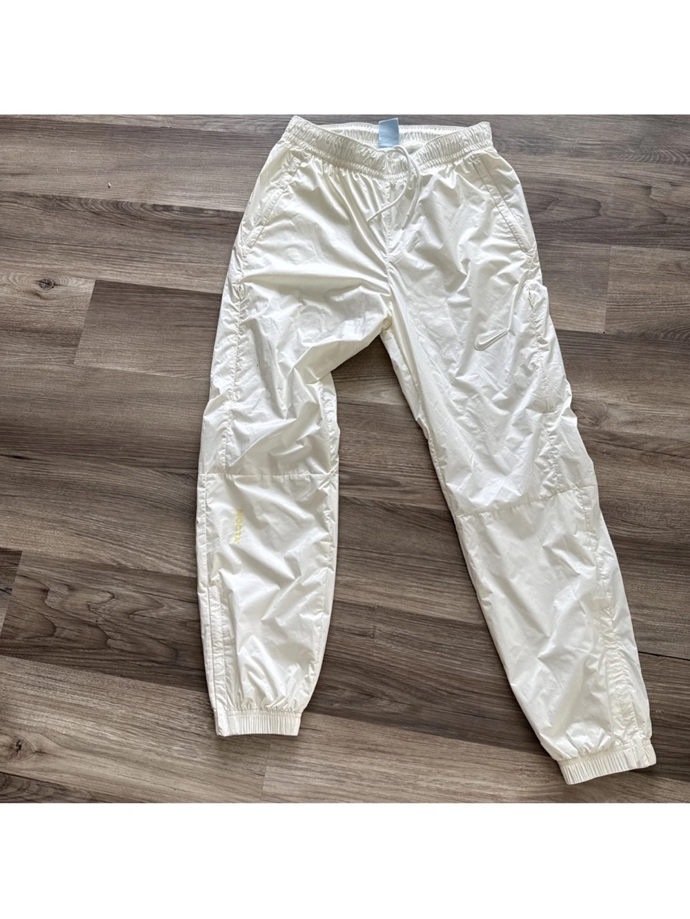 Nike X NOCTA Drake Golf Nylon Jogger Pants Off White DJ5588-133 Mens Size Xsmall